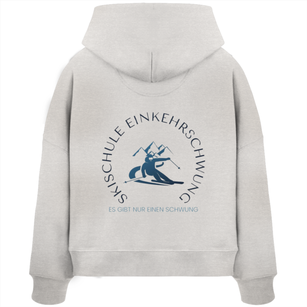 Womens Organic Boxcut Hoodie – Bild 2