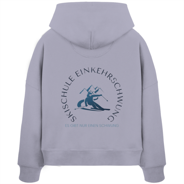 Womens Organic Boxcut Hoodie – Bild 4