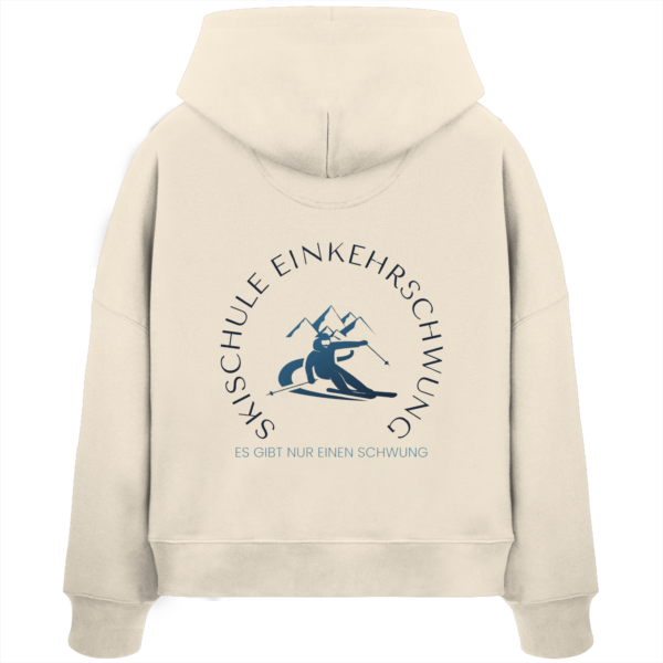 Womens Organic Boxcut Hoodie – Bild 5