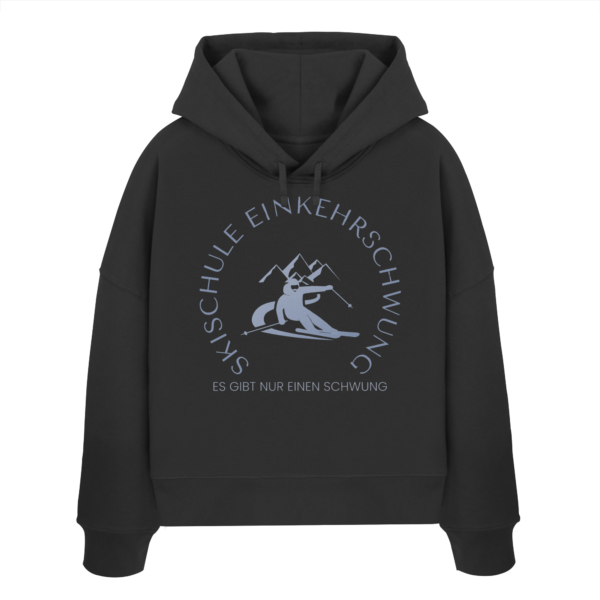 Womens Organic Boxcut Hoodie – Bild 2