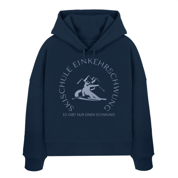 Womens Organic Boxcut Hoodie – Bild 4